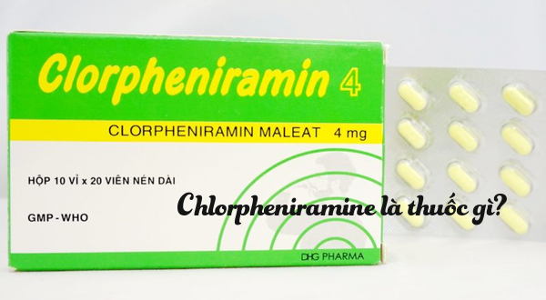 Chlorpheniramine® là thuốc gì? tác dụng gì, giá bao nhiêu 