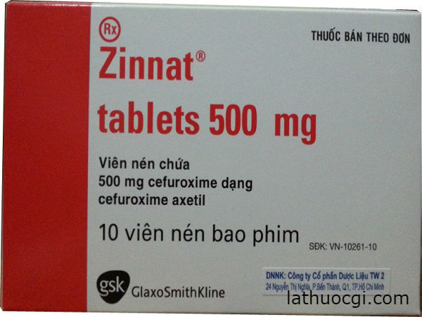 Zinnat tablets 500mg® là thuốc gì?
